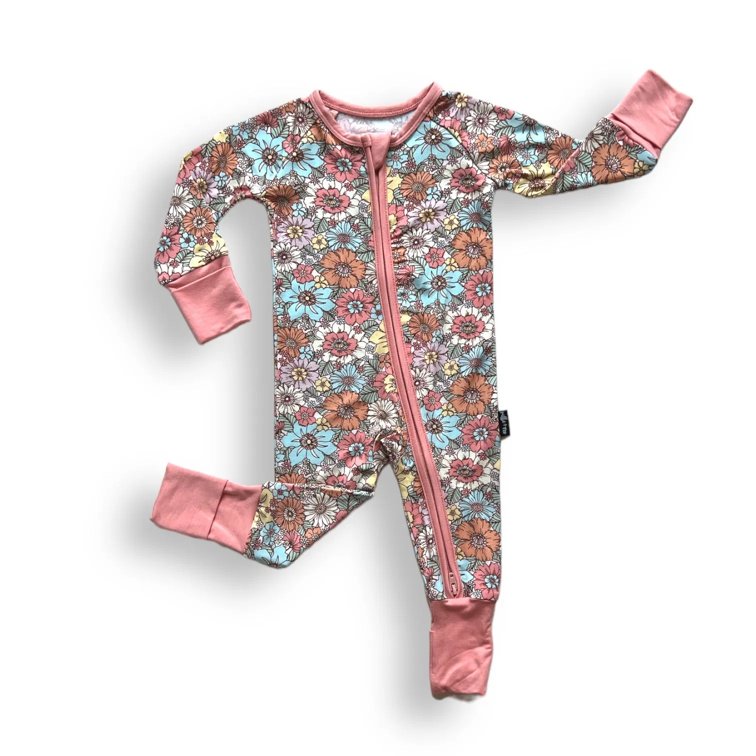 ZIP ROMPER - Spring Floral